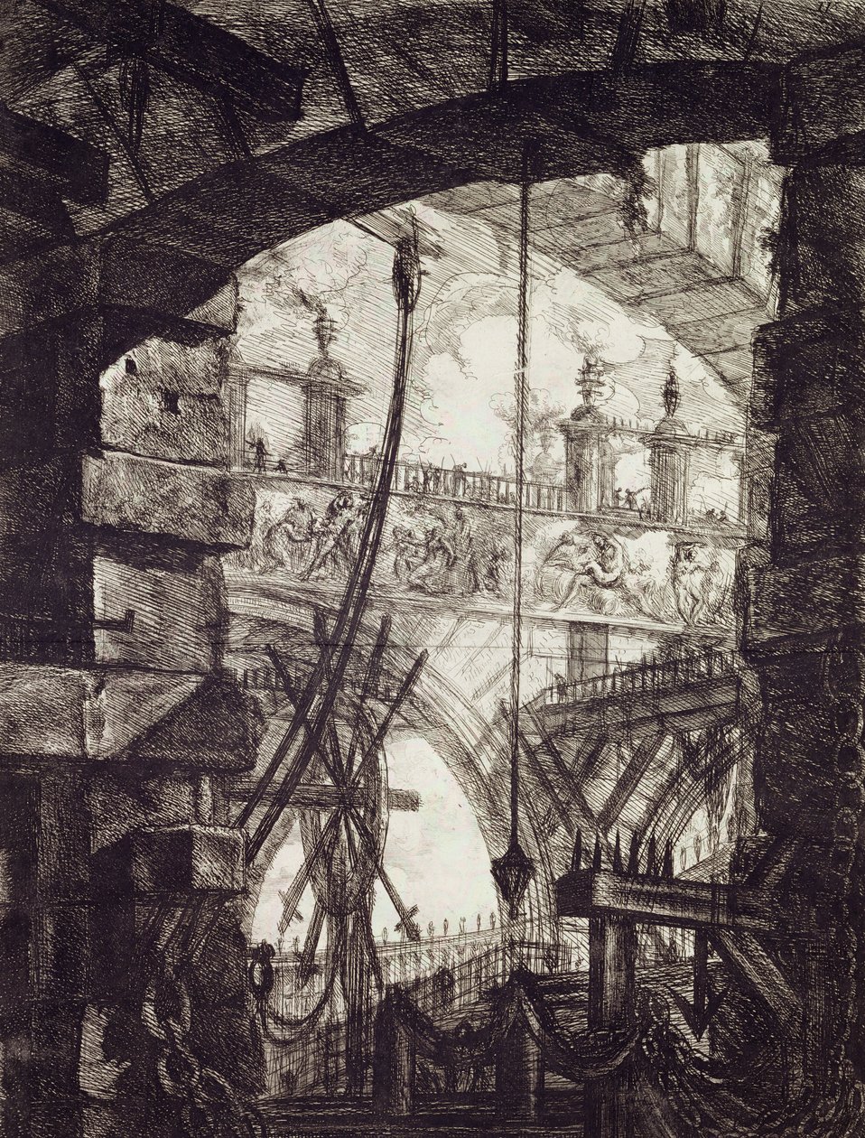 Carceri IV, 1760 de Giovanni Battista Piranesi