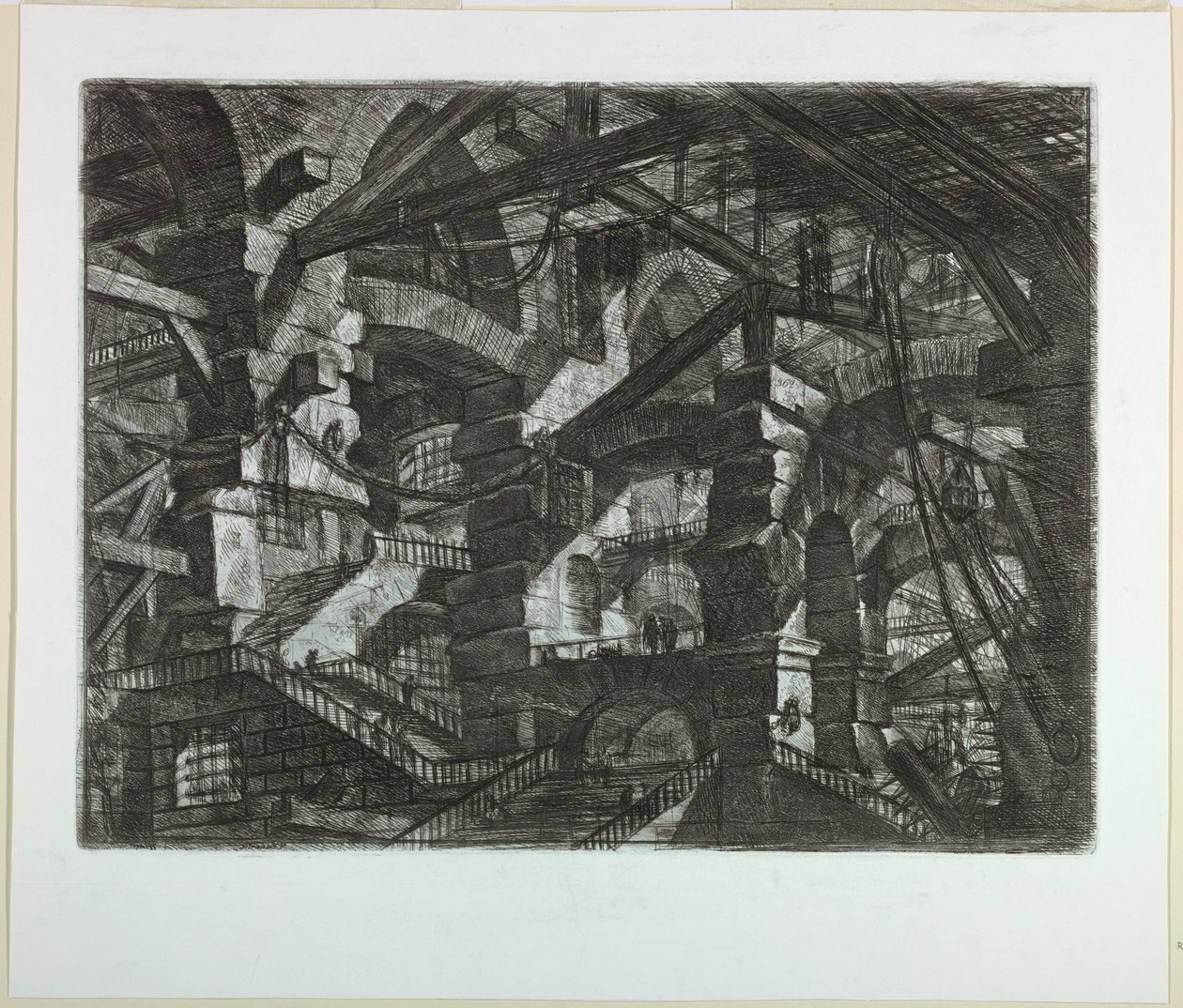 Serie Carceri, Placa XIV de Giovanni Battista Piranesi