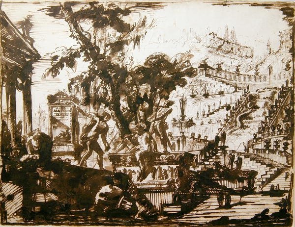 Jardines fantásticos de Giovanni Battista Piranesi