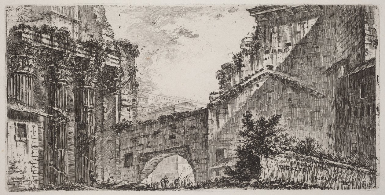 Foro de Augusto de Giovanni Battista Piranesi