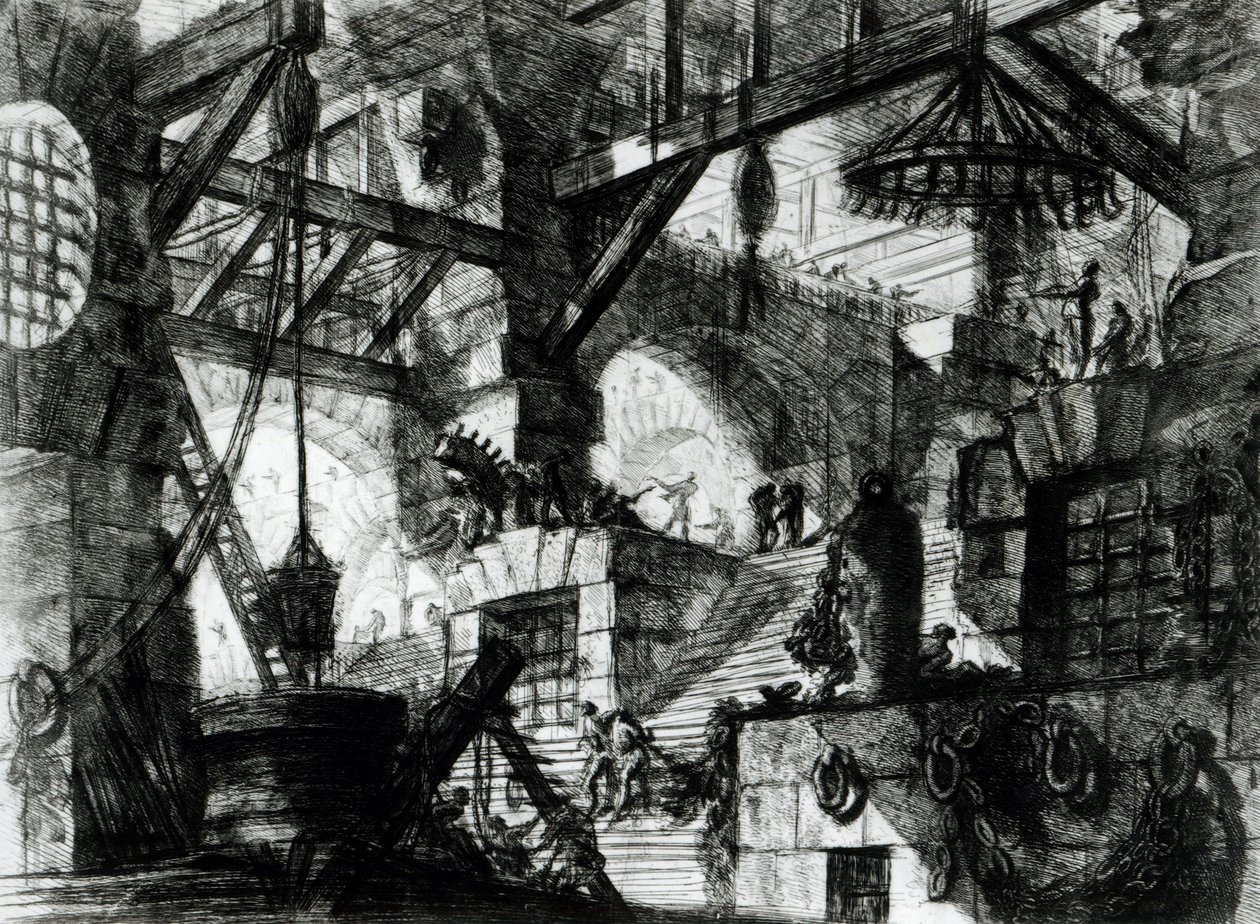 Prisión Imaginaria de Giovanni Battista Piranesi