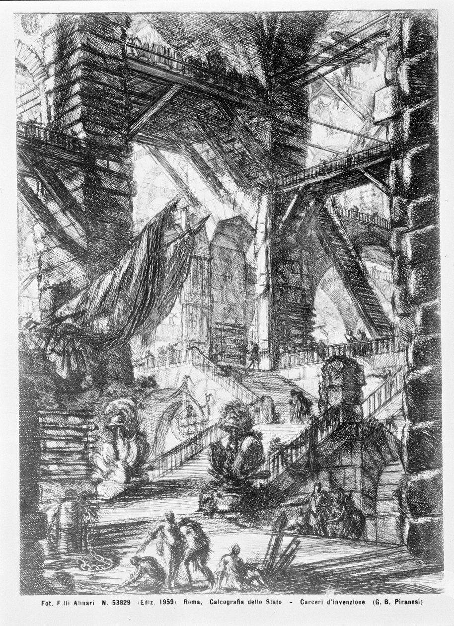 Prisión Imaginaria de Giovanni Battista Piranesi