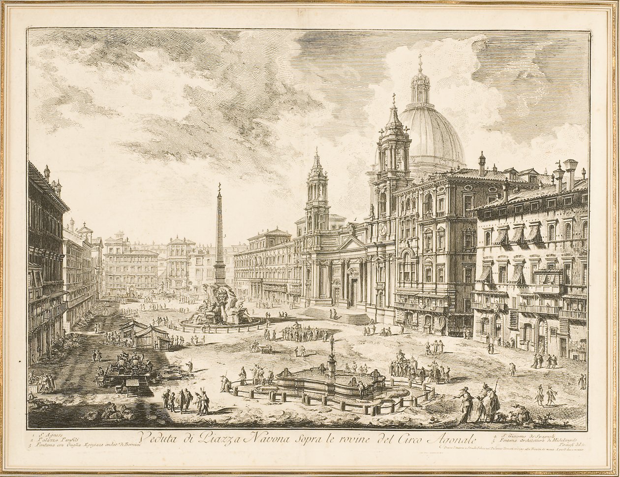 Piazza Navona, placa de 