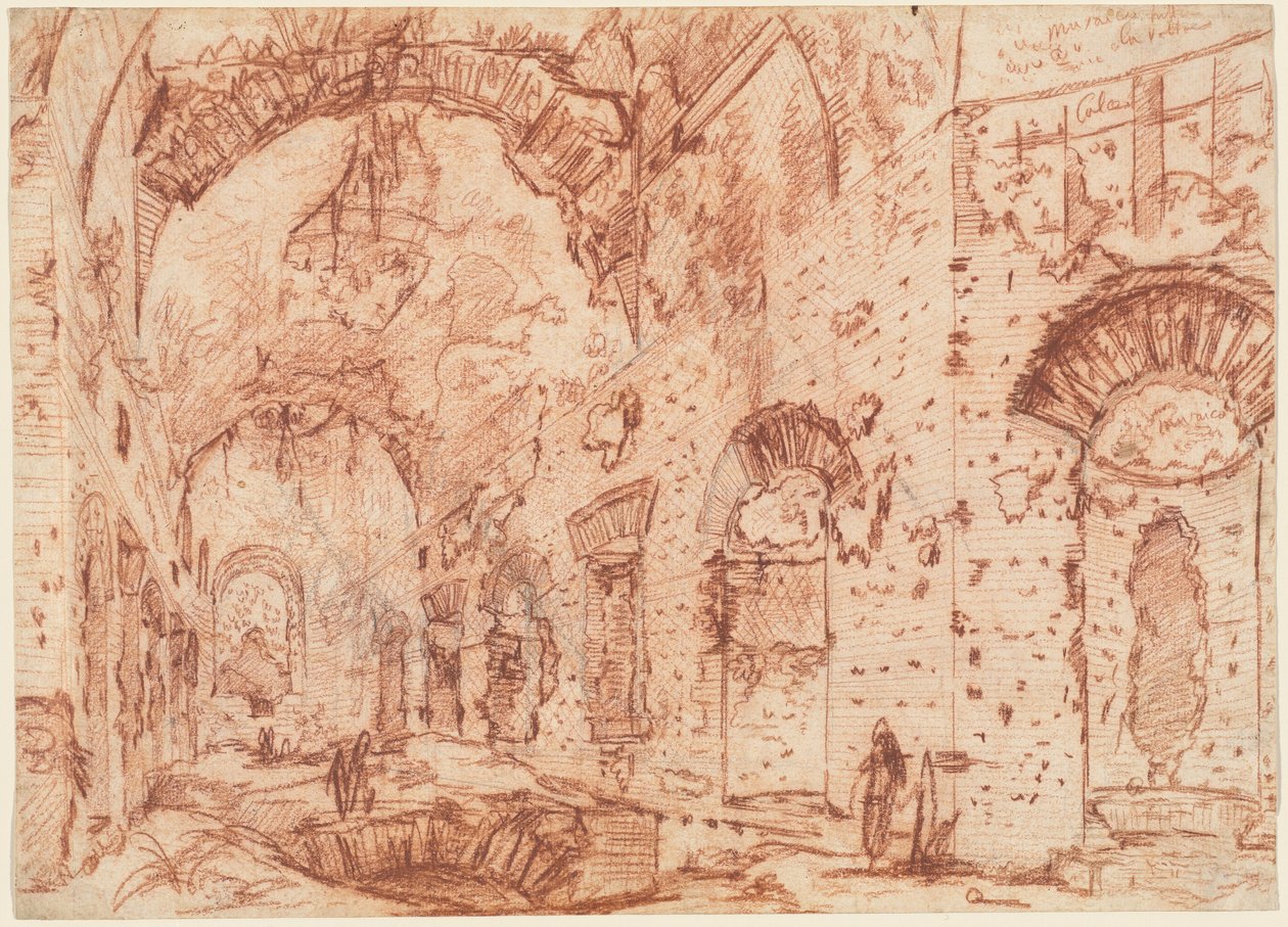 El "Canopo" de la Villa Adriana en Tívoli de Giovanni Battista Piranesi