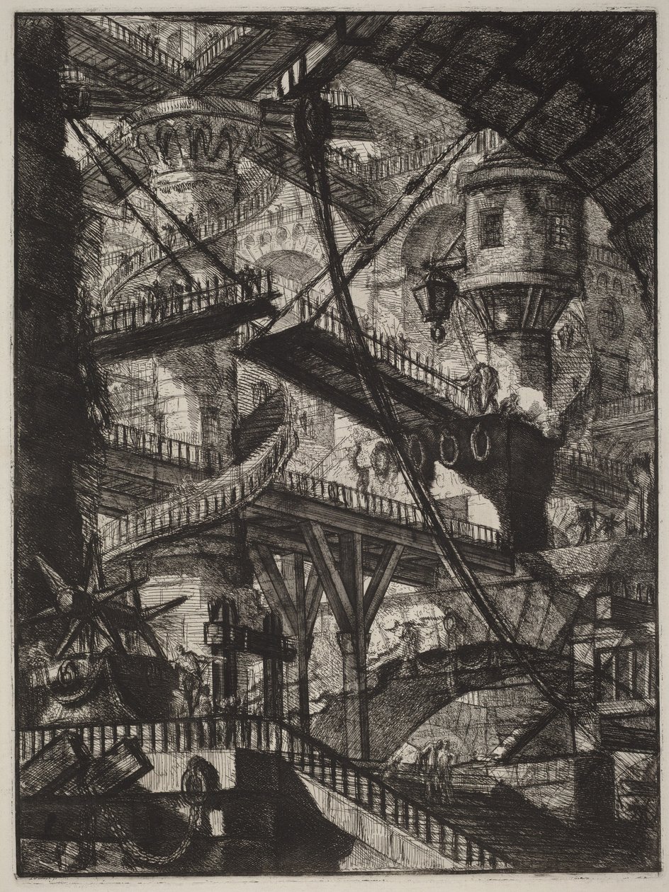 El puente levadizo de Giovanni Battista Piranesi