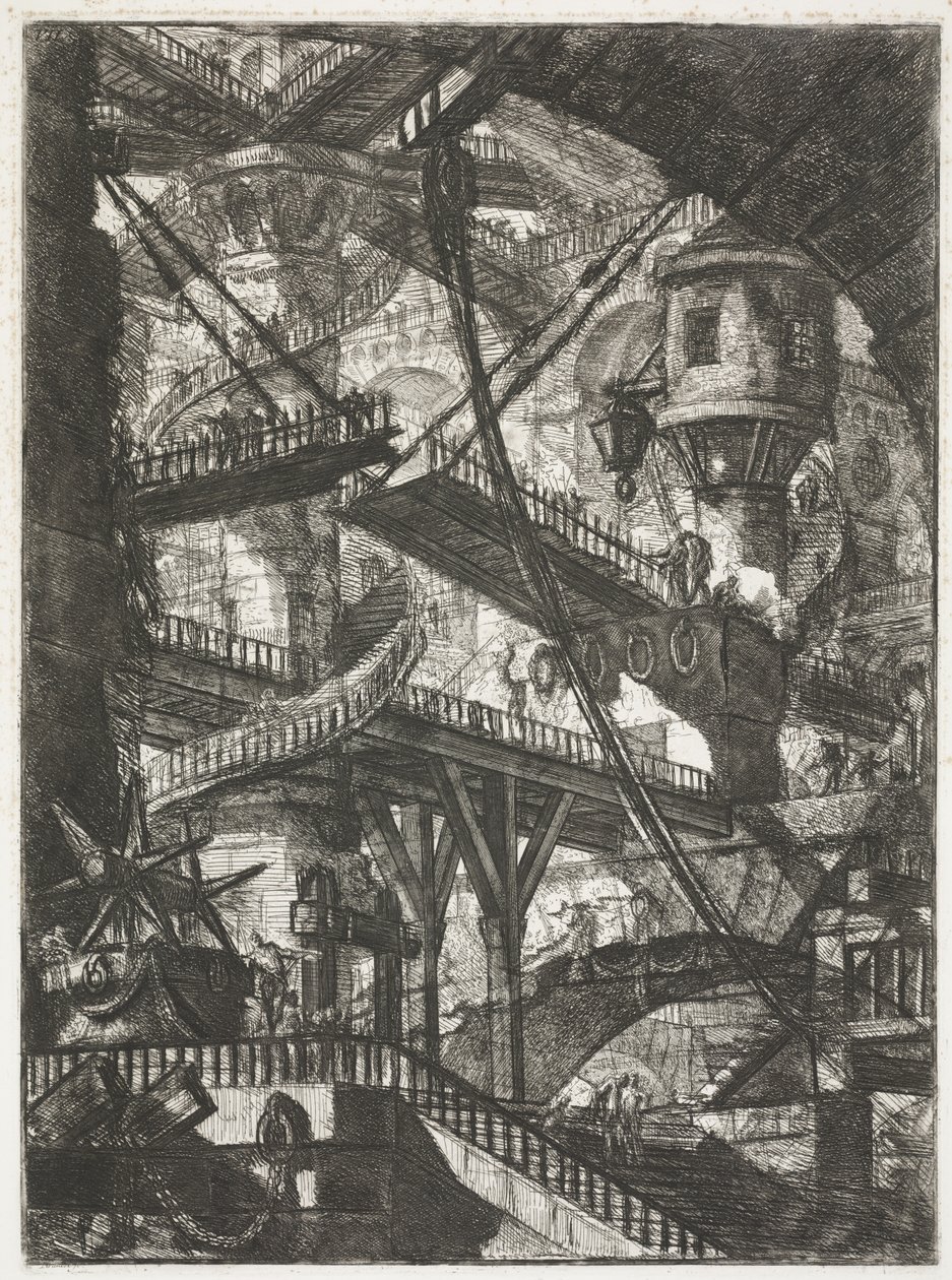 El puente levadizo de Giovanni Battista Piranesi