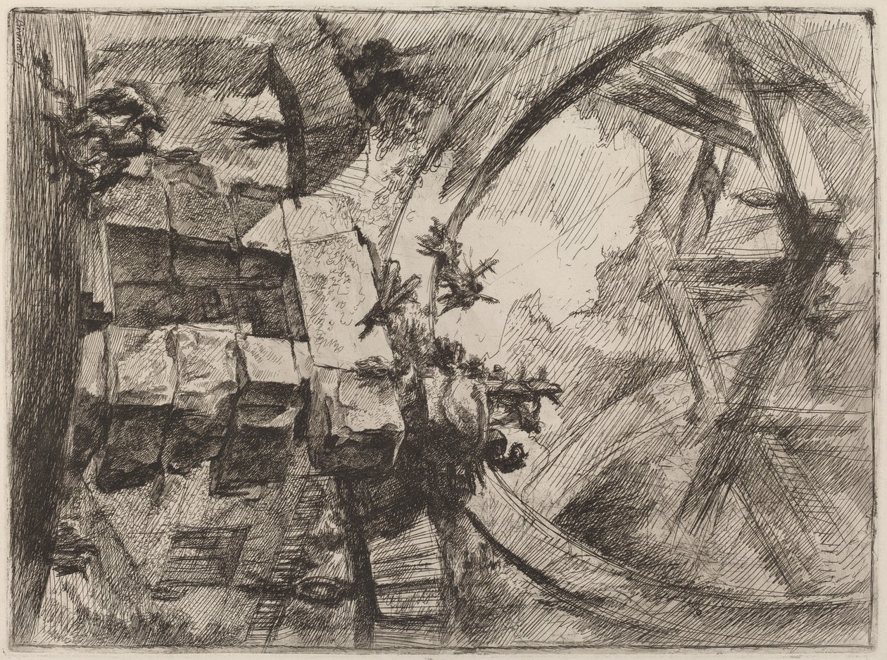 La rueda gigante de Giovanni Battista Piranesi