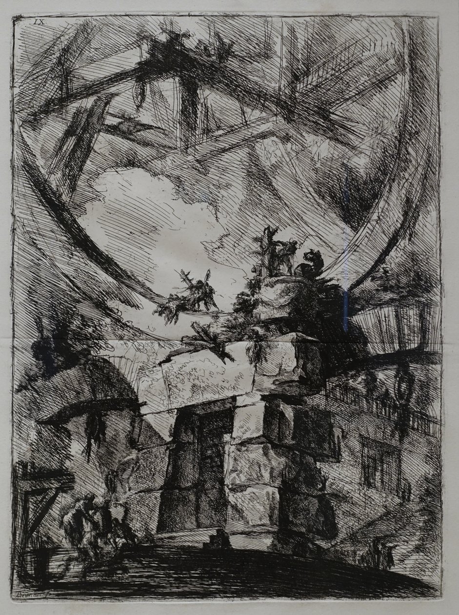 La rueda gigante de Giovanni Battista Piranesi