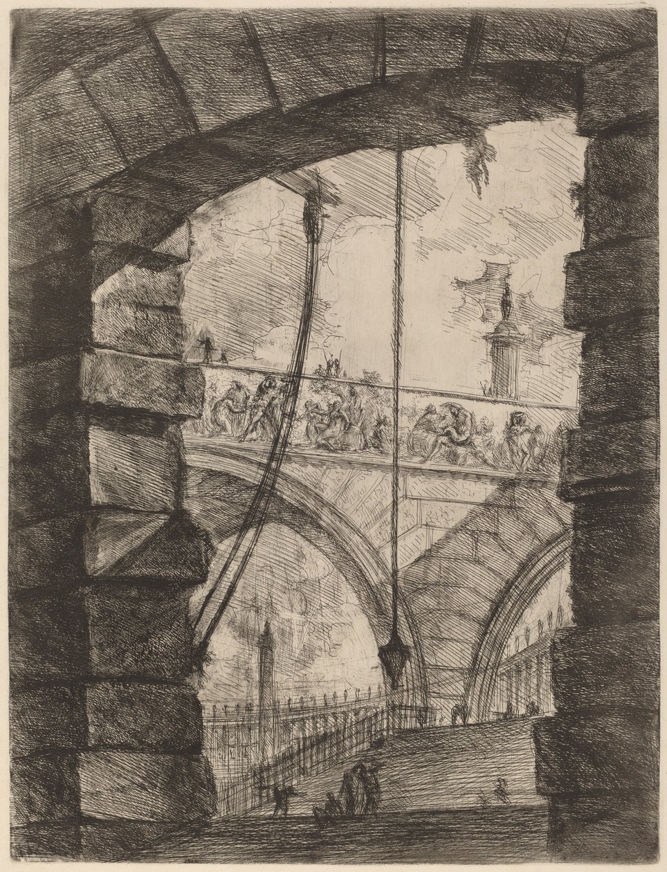La Gran Plaza de Giovanni Battista Piranesi