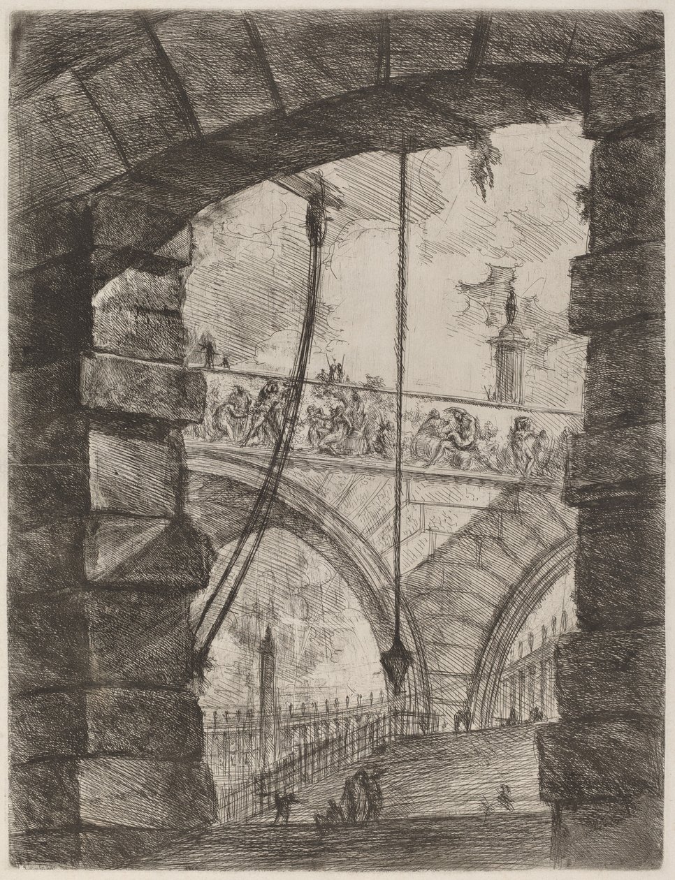 La Gran Plaza de Giovanni Battista Piranesi