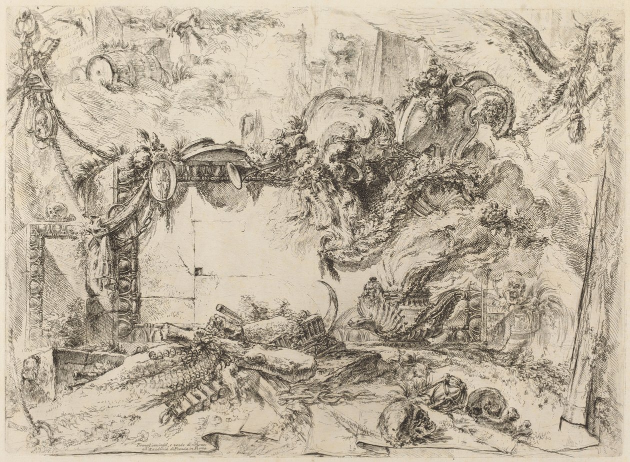 La tableta monumental de Giovanni Battista Piranesi