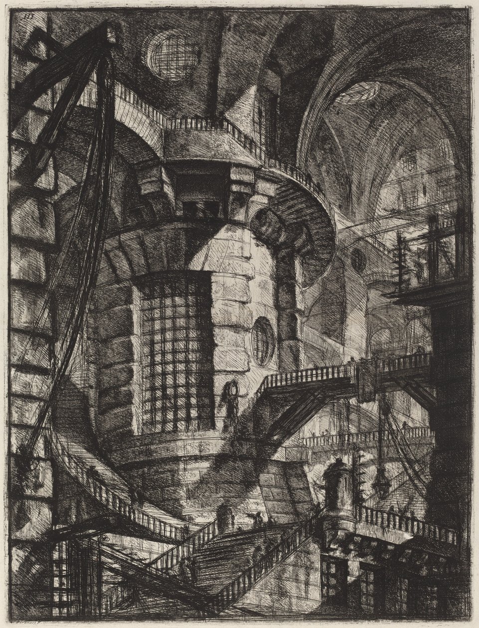 La torre redonda de Giovanni Battista Piranesi