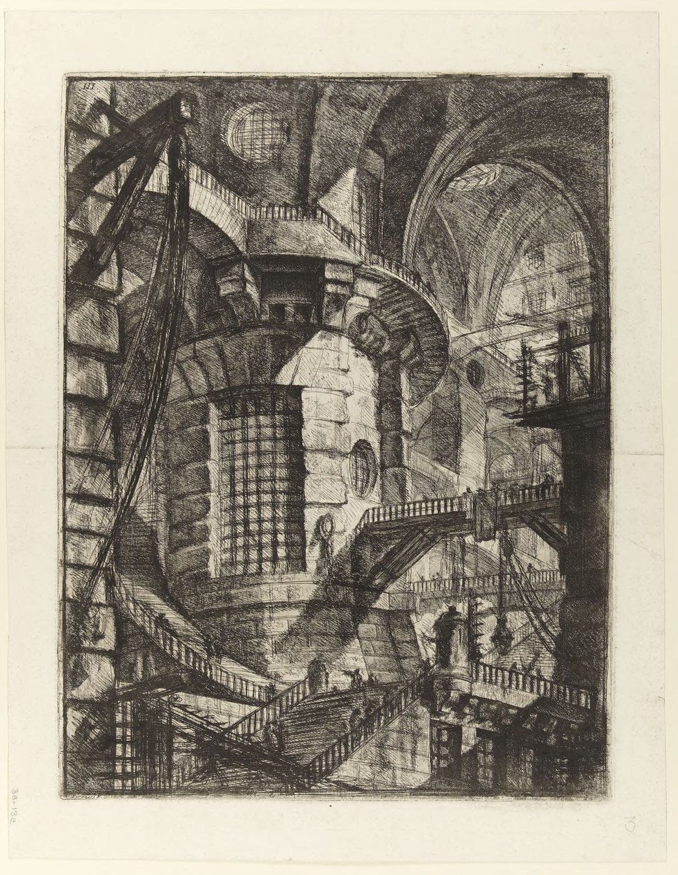 La torre redonda de Giovanni Battista Piranesi