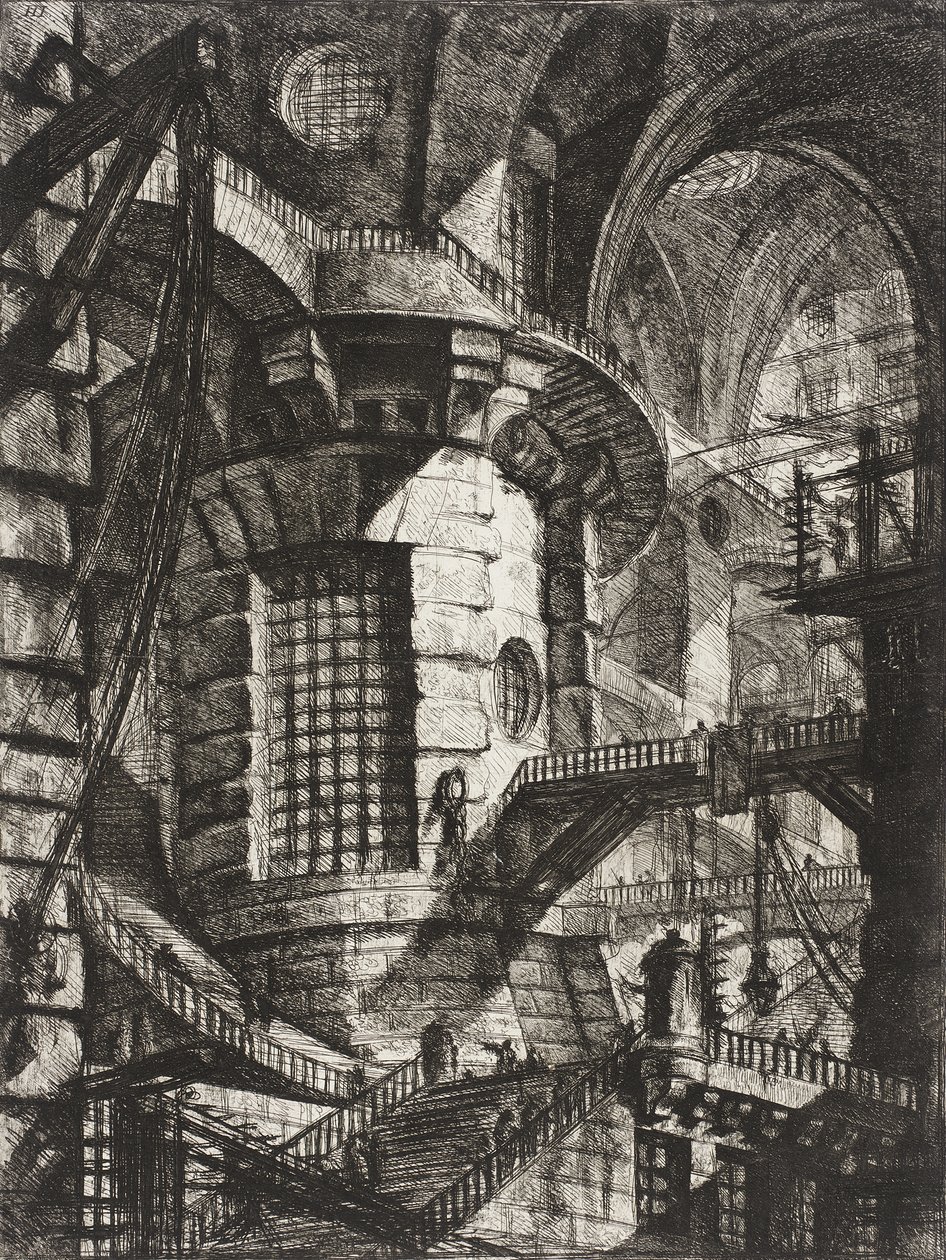 La torre redonda de Giovanni Battista Piranesi