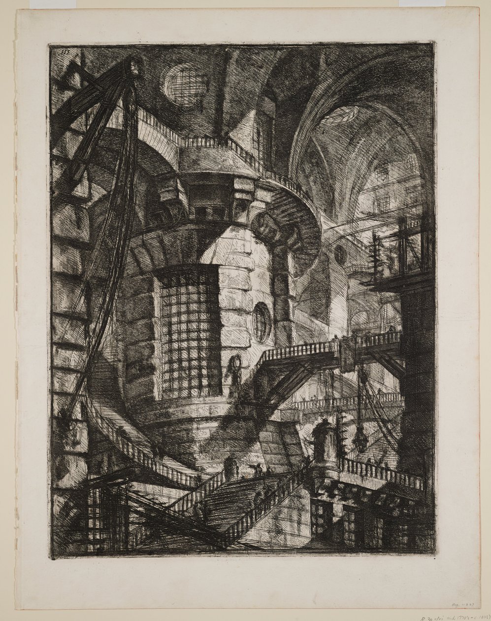 La torre redonda de Giovanni Battista Piranesi