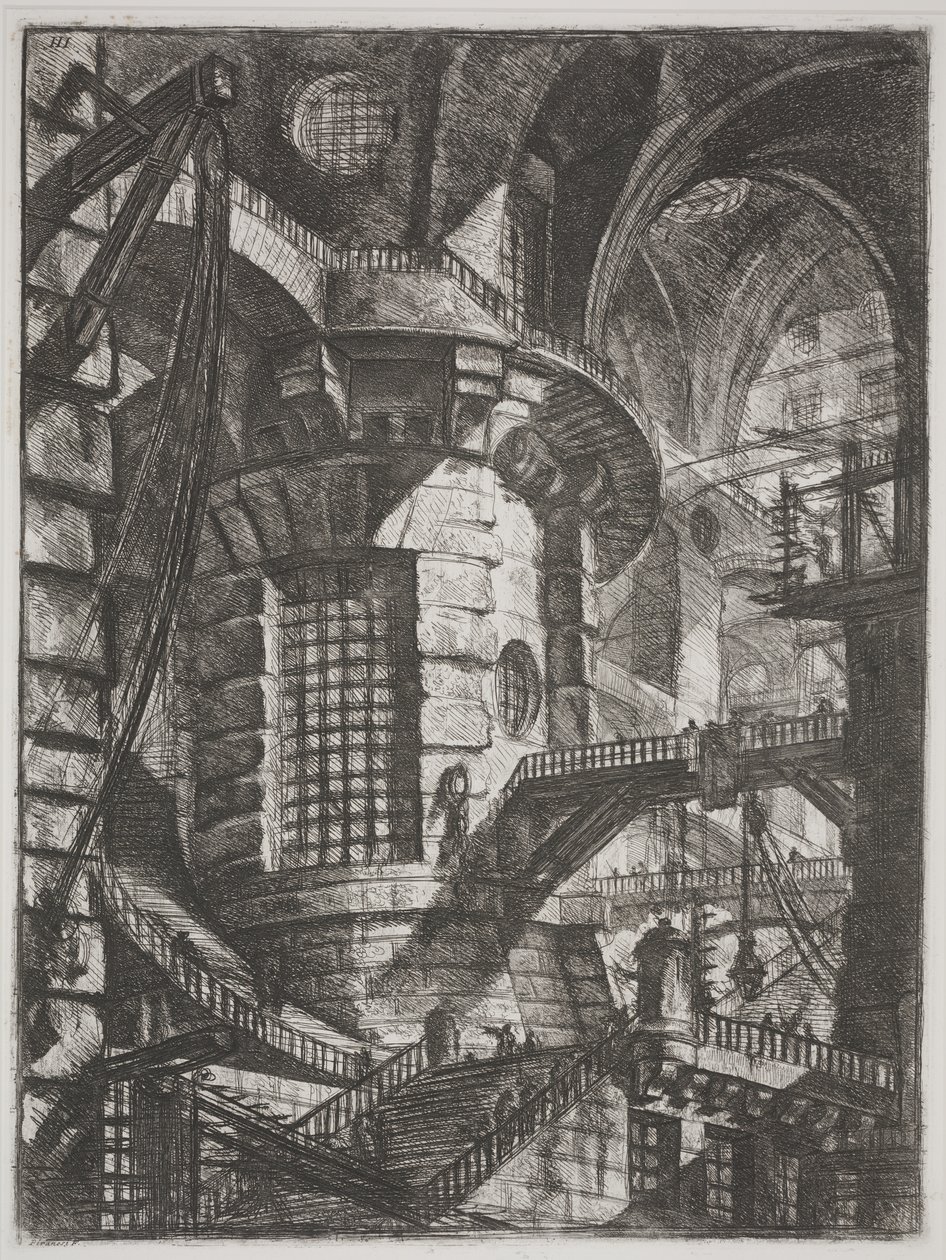 La Torre Redonda, c.1761 de Giovanni Battista Piranesi