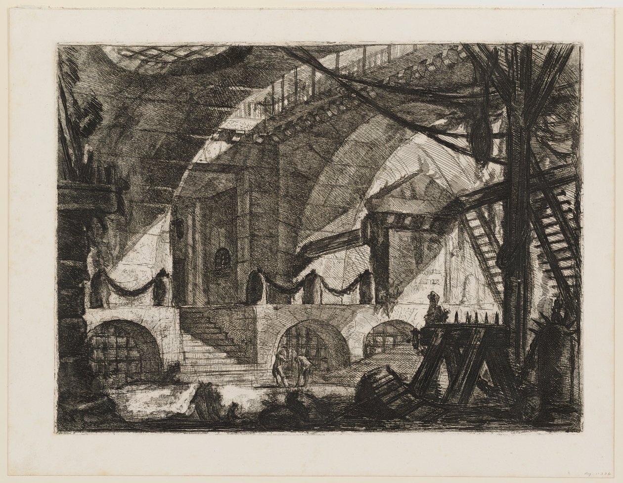 El caballete de serrar de Giovanni Battista Piranesi