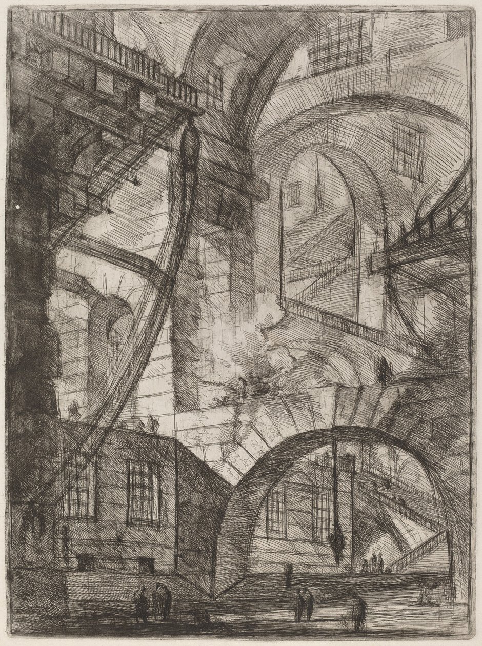El fuego humeante de Giovanni Battista Piranesi