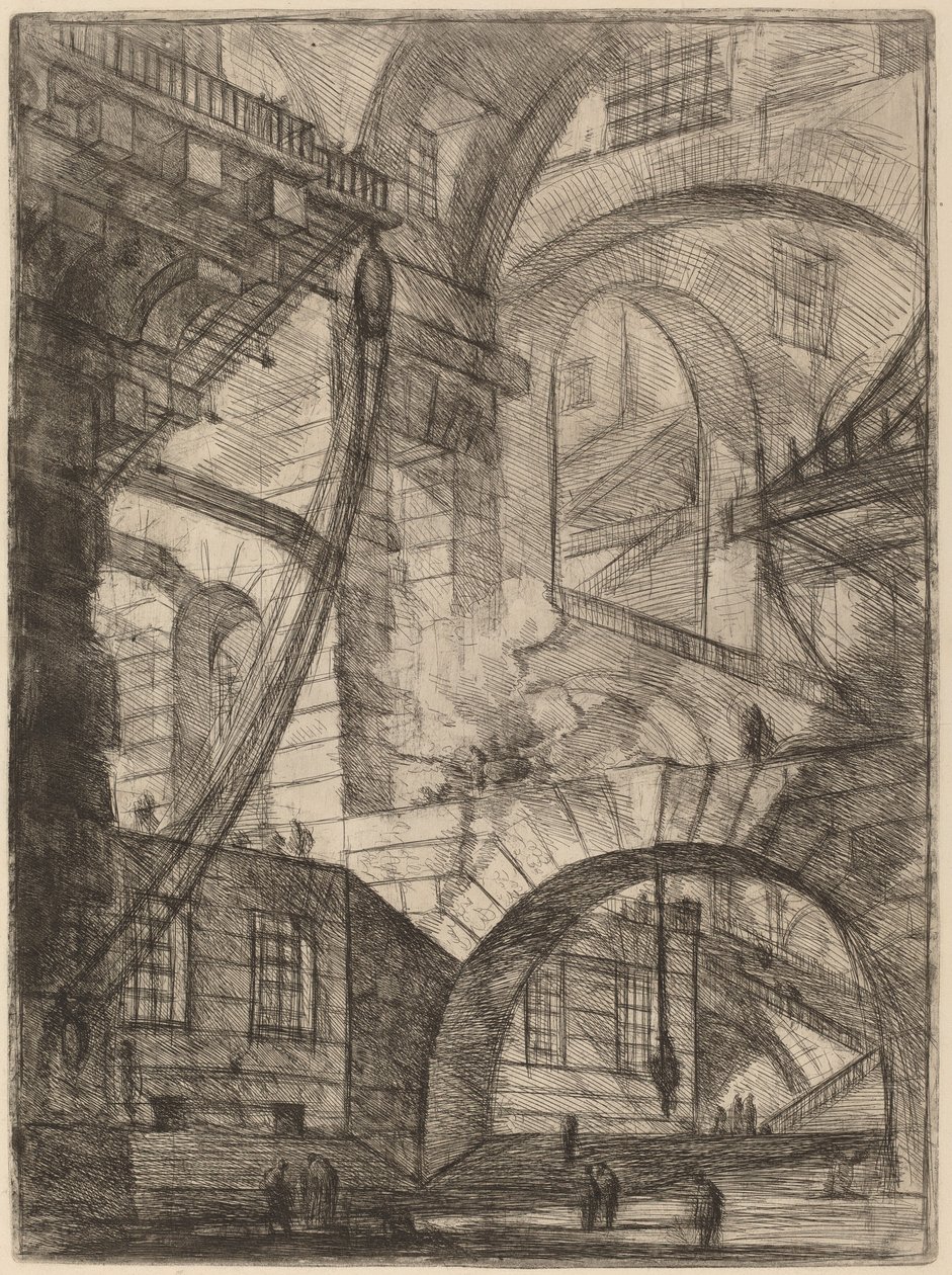 El Fuego Humeante de Giovanni Battista Piranesi