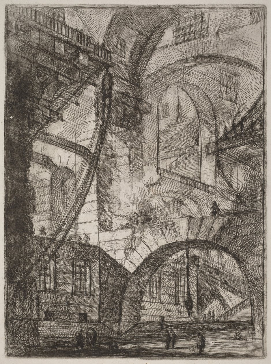 El fuego humeante de Giovanni Battista Piranesi