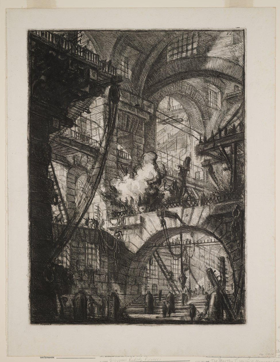 El fuego humeante de Giovanni Battista Piranesi