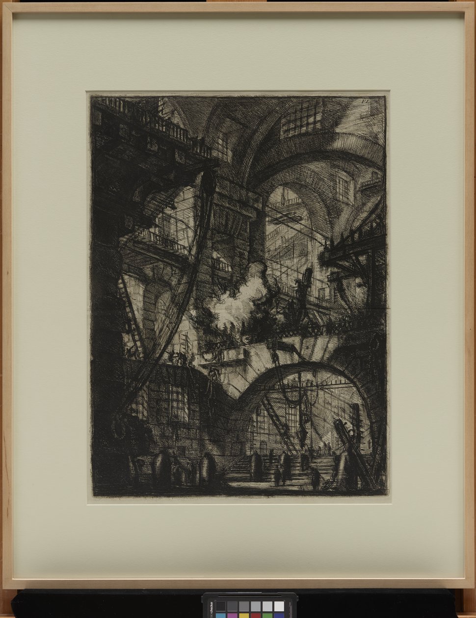 El fuego humeante de Giovanni Battista Piranesi