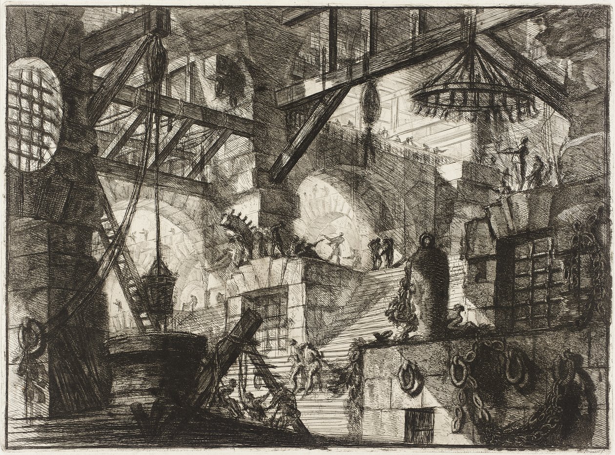 El pozo de Giovanni Battista Piranesi