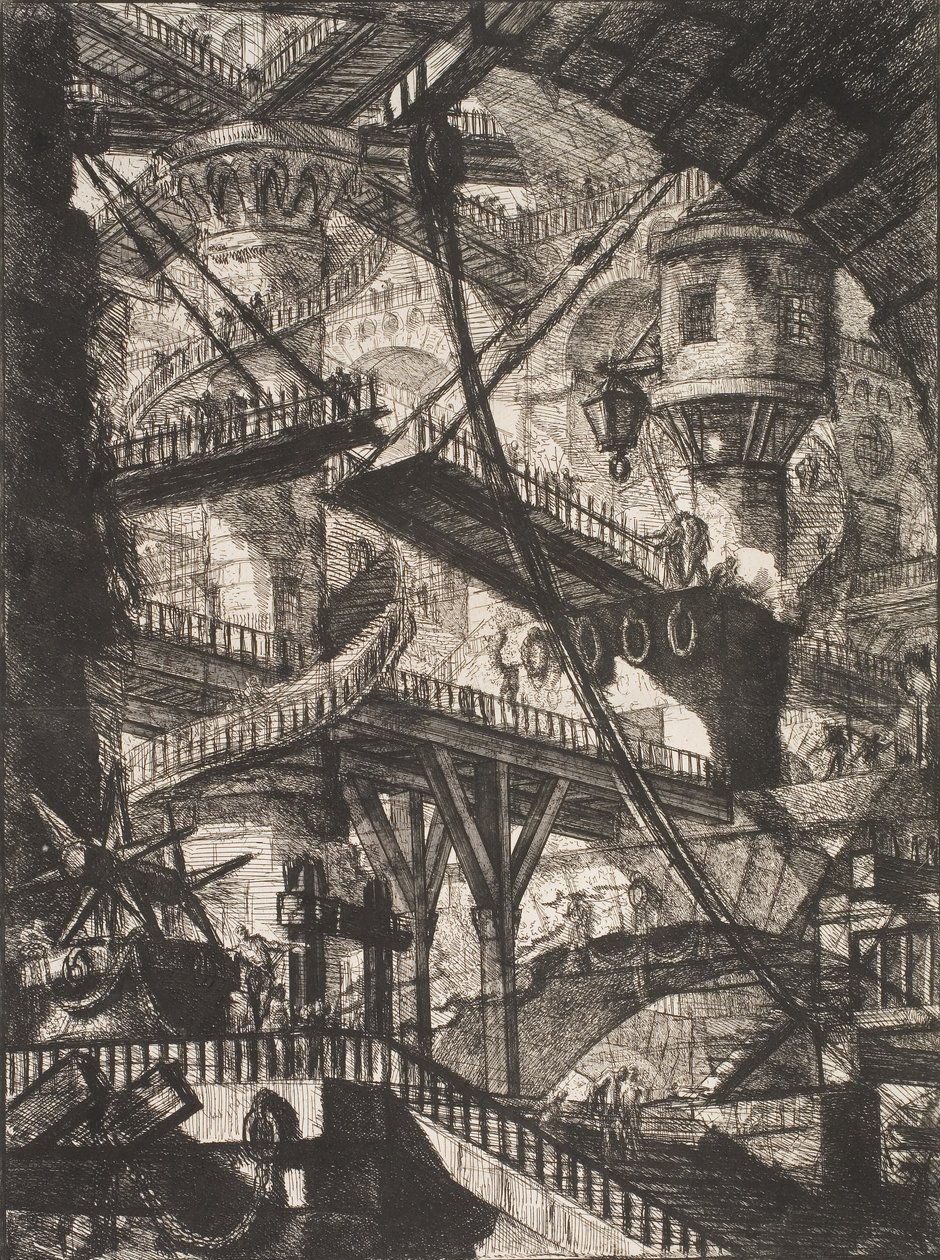 El puente levadizo de Giovanni Battista Piranesi