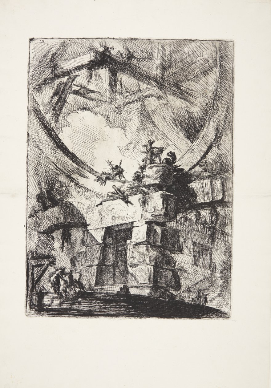 La rueda gigante de Giovanni Battista Piranesi
