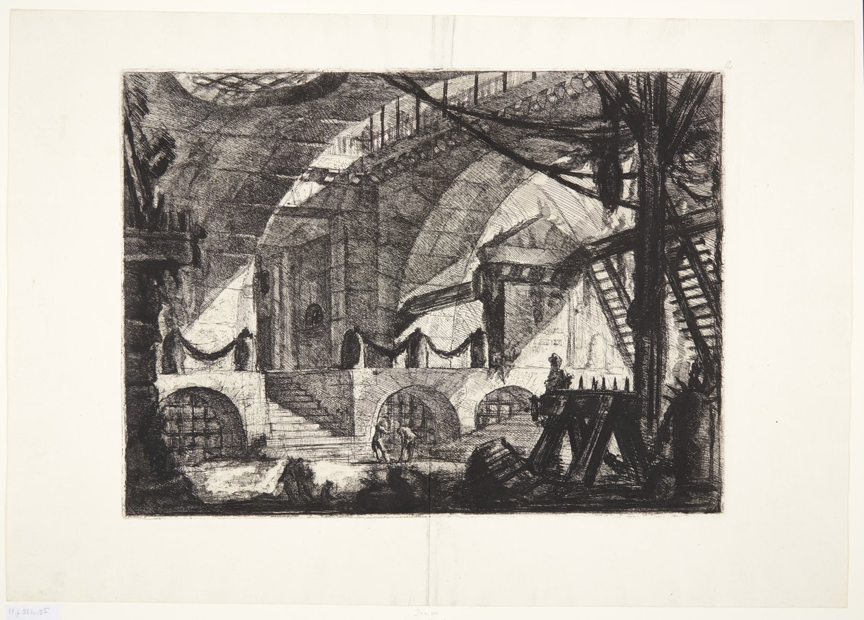 El caballete de Giovanni Battista Piranesi