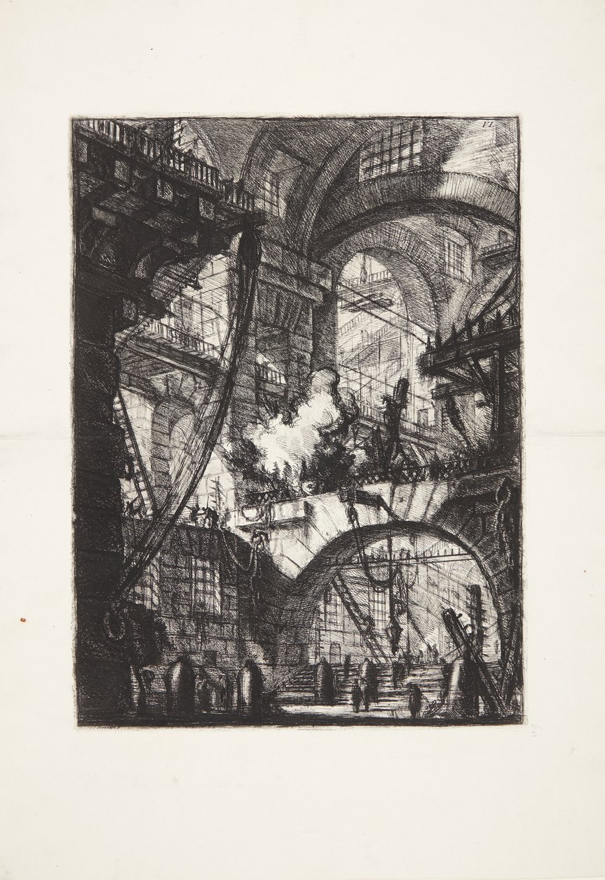 El fuego humeante de Giovanni Battista Piranesi