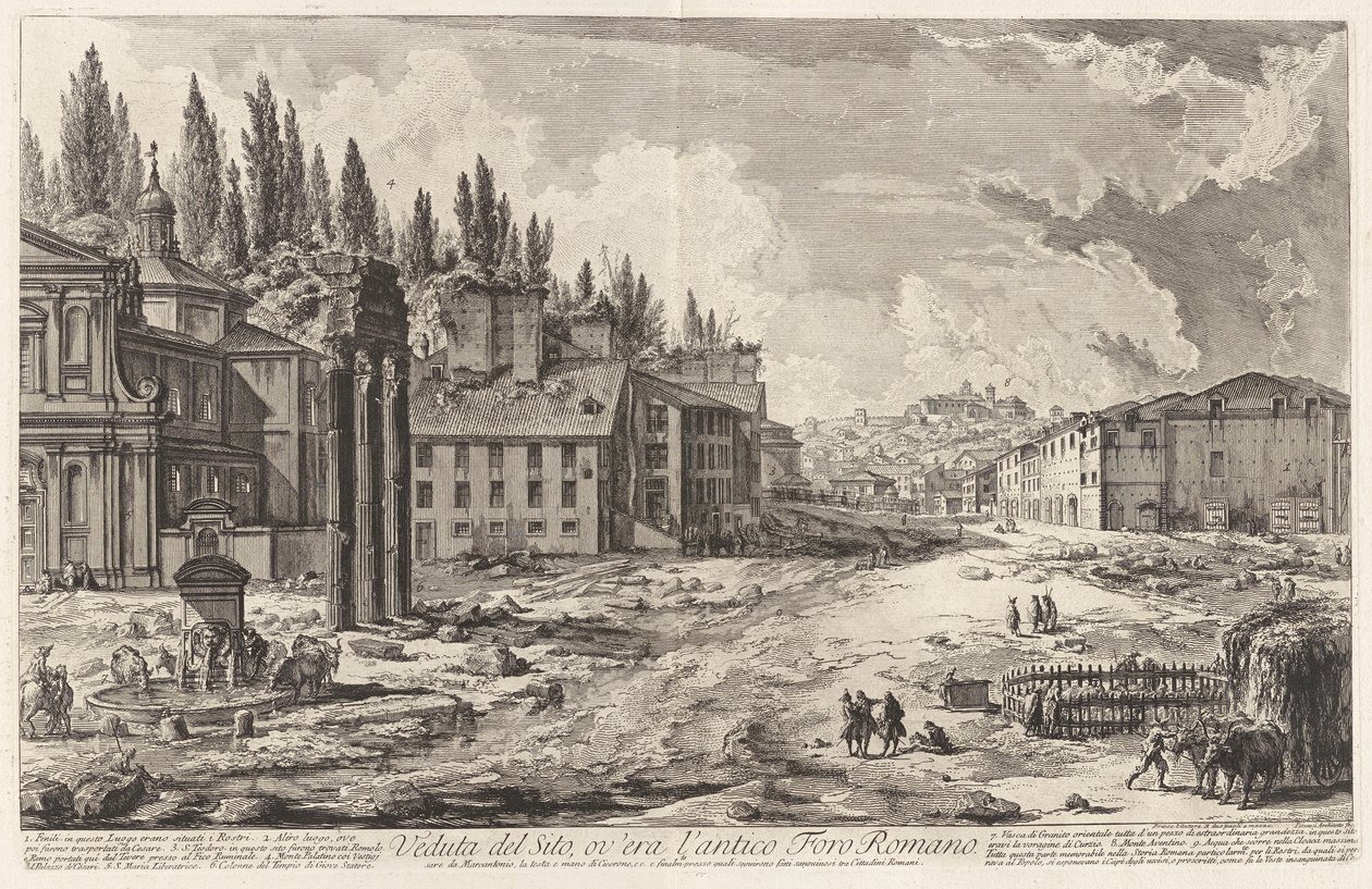 Vista del Sitio, ov de Giovanni Battista Piranesi