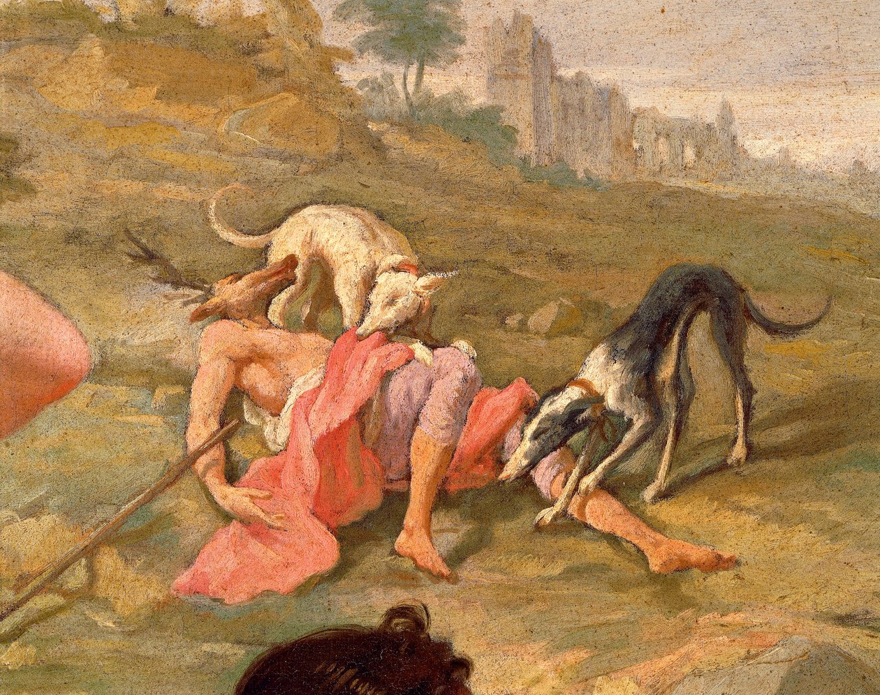 Diana y Acteón de Giovanni Battista Pittoni