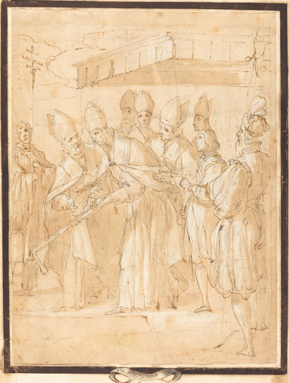 La fundación de Santa Maria Maggiore de Giovanni Battista Ricci