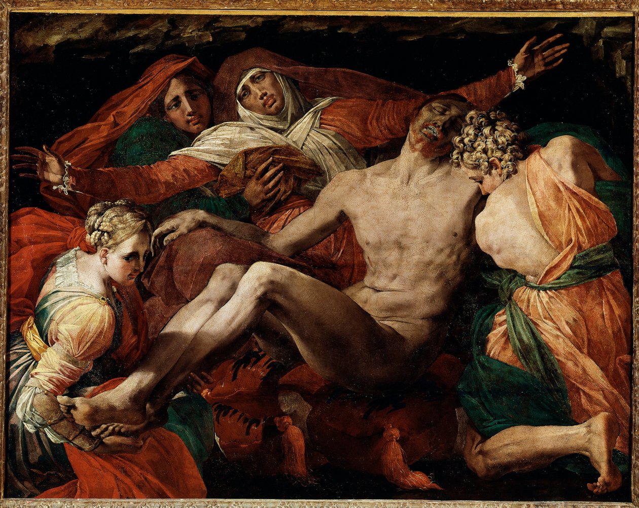 Piedad de Giovanni Battista Rosso Fiorentino