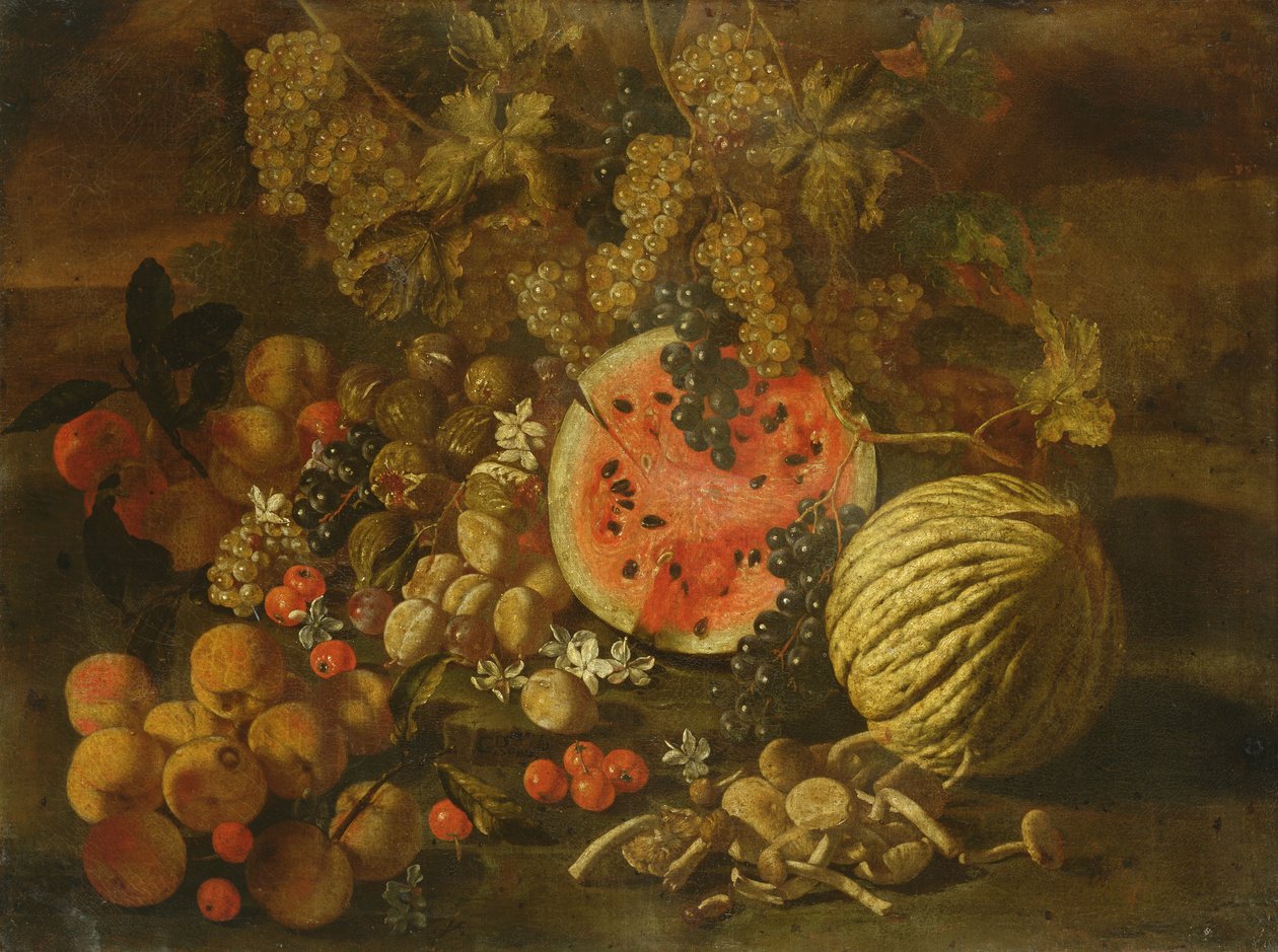 Naturaleza muerta de Giovanni Battista Ruoppolo or Ruopolo