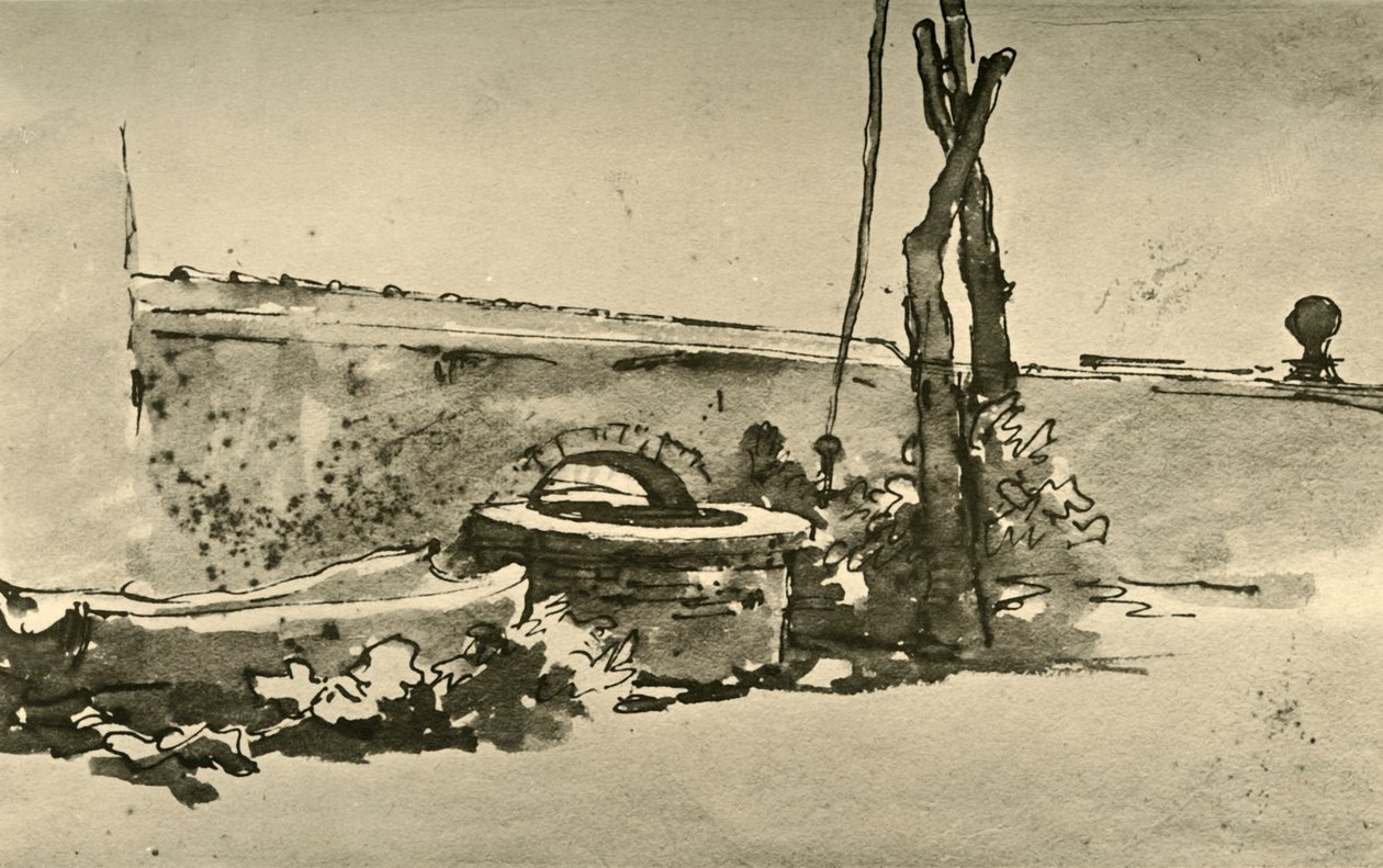 Un pozo, mediados del siglo XVIII, 1928 de Giovanni Battista Tiepolo