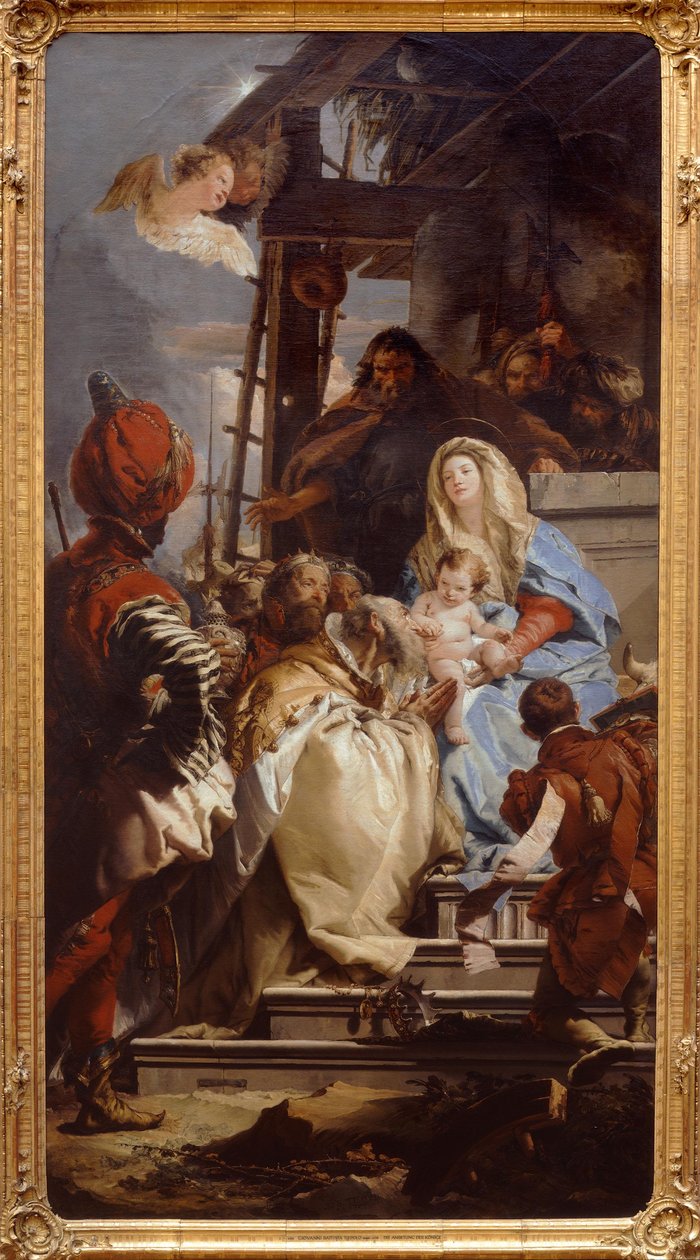 Die Anbetung der Könige de Giovanni Battista Tiepolo