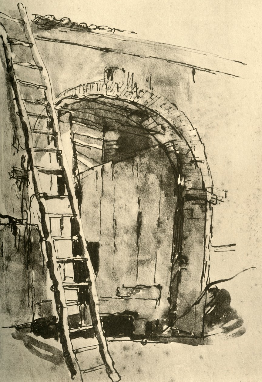 Puerta, mediados del siglo XVIII, 1928 de Giovanni Battista Tiepolo