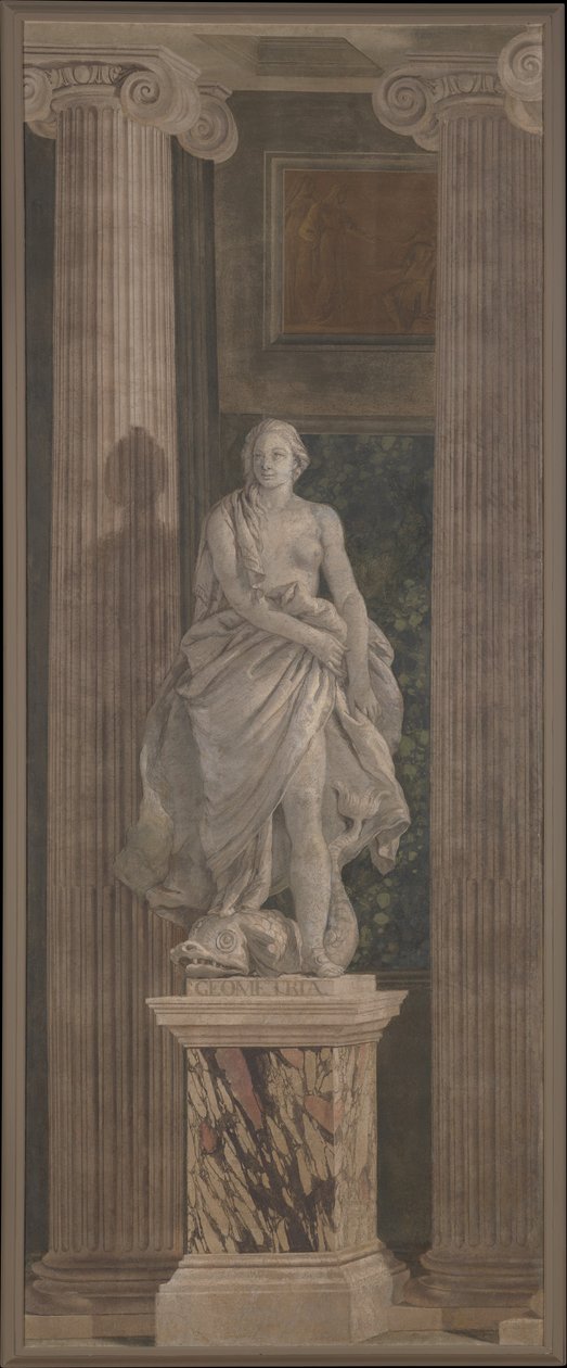 Geometría, 1760 de Giovanni Battista Tiepolo