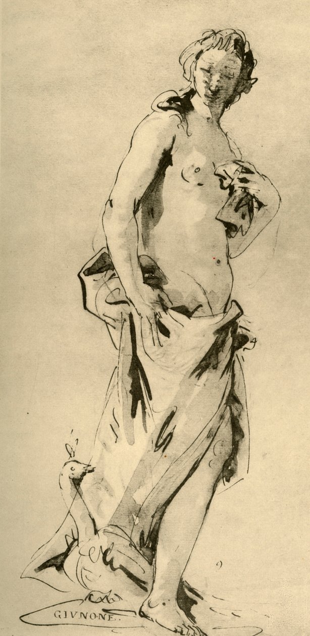 Juno, mediados del siglo XVIII, 1928 de Giovanni Battista Tiepolo