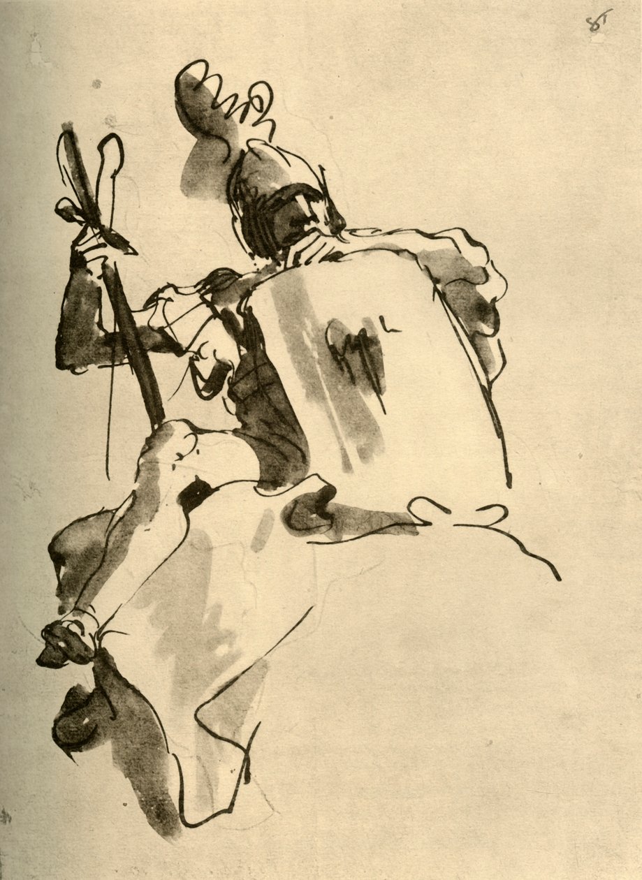 Marte, 1757, 1928 de Giovanni Battista Tiepolo