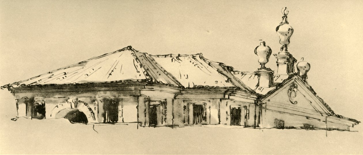 Ático de una Villa, 1757, 1928 de Giovanni Battista Tiepolo