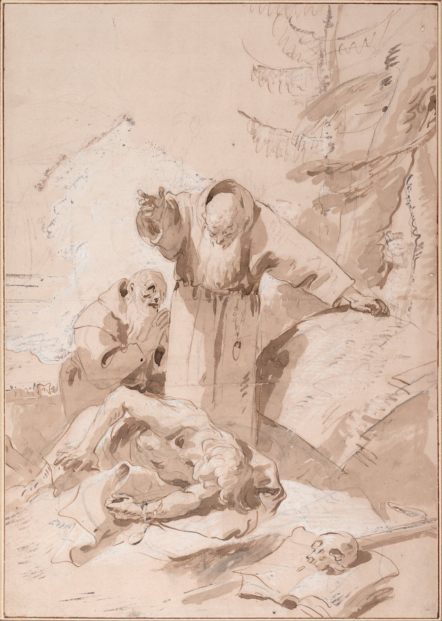 San Fidel de Sigmarigen y San José de Leonessa de Giovanni Battista Tiepolo