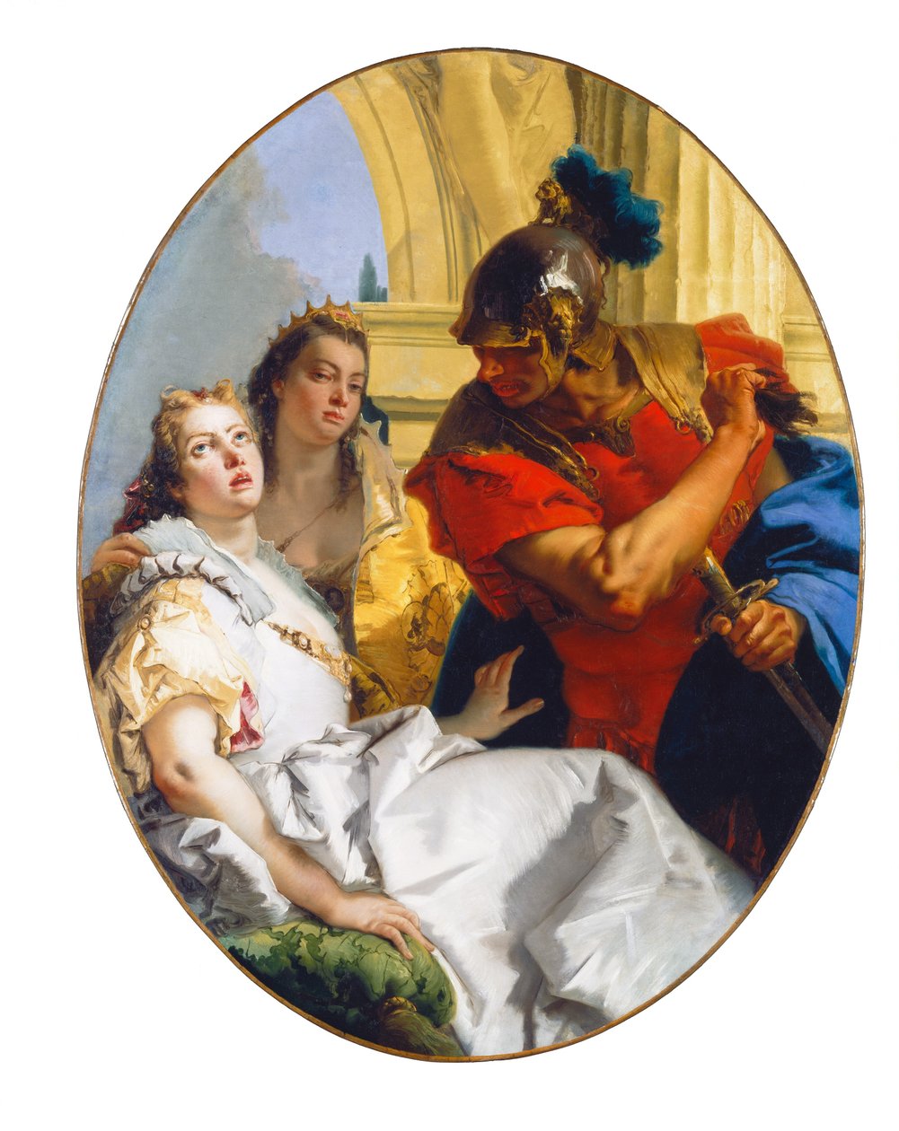 Escena de la historia antigua de Giovanni Battista Tiepolo
