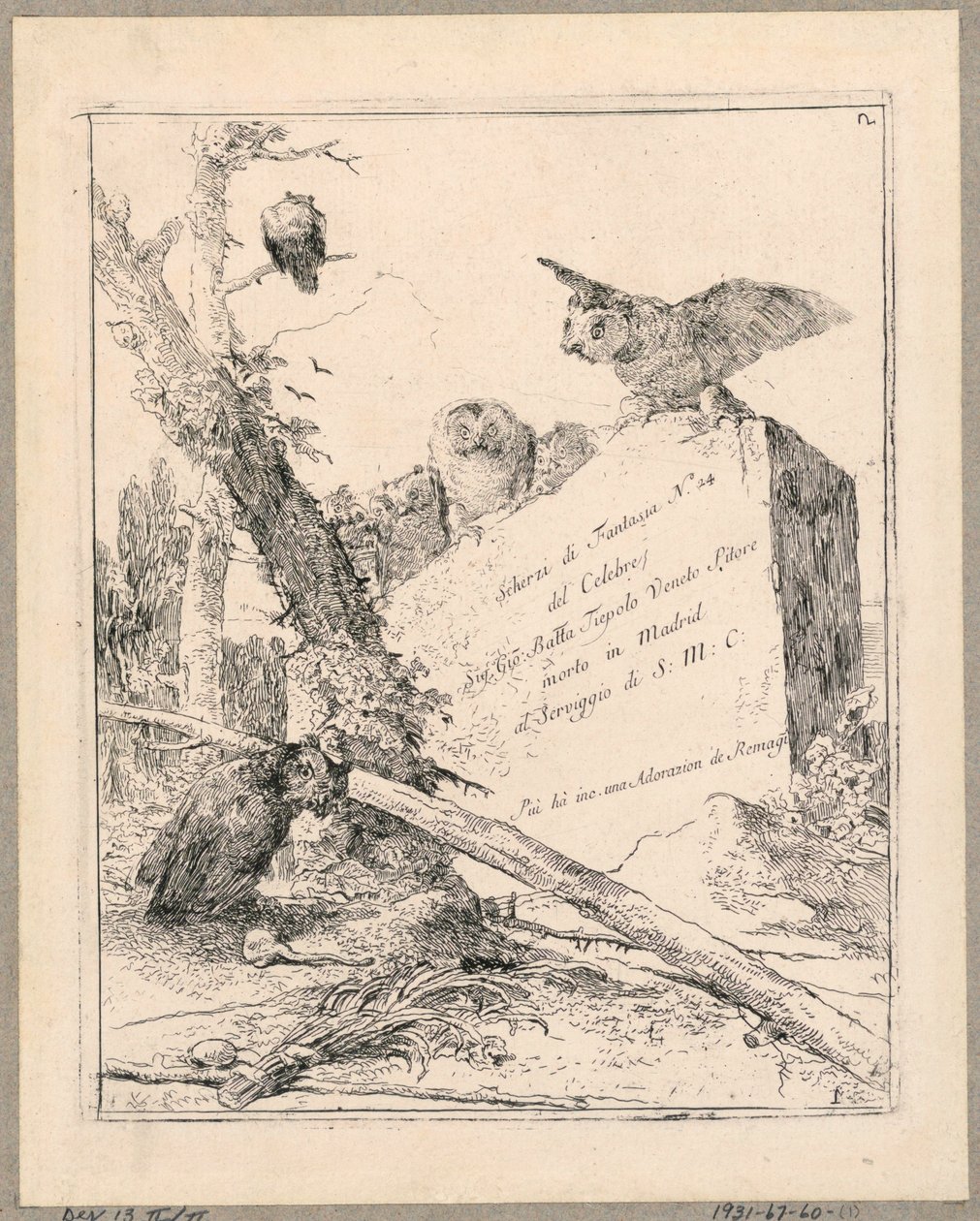 Scherzi di Fantasia de Giovanni Battista Tiepolo