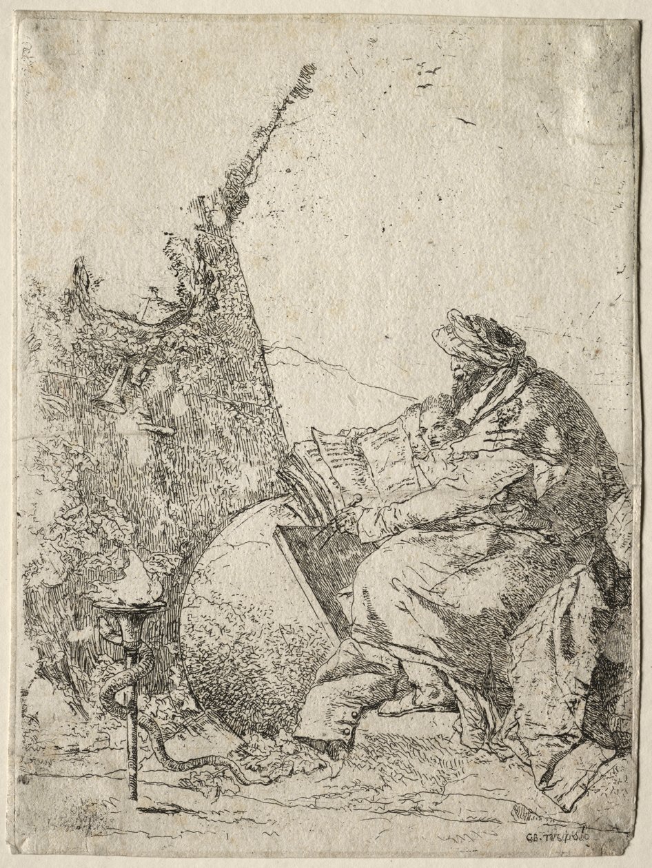 Scherzi di Fantasia: El Filósofo de Giovanni Battista Tiepolo