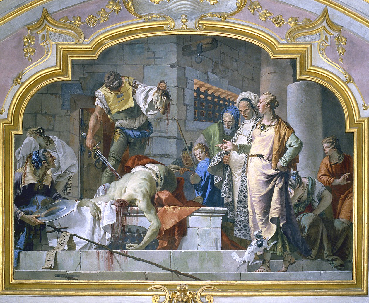 La Decapitación de San Juan Bautista, 1732-33 de Giovanni Battista Tiepolo