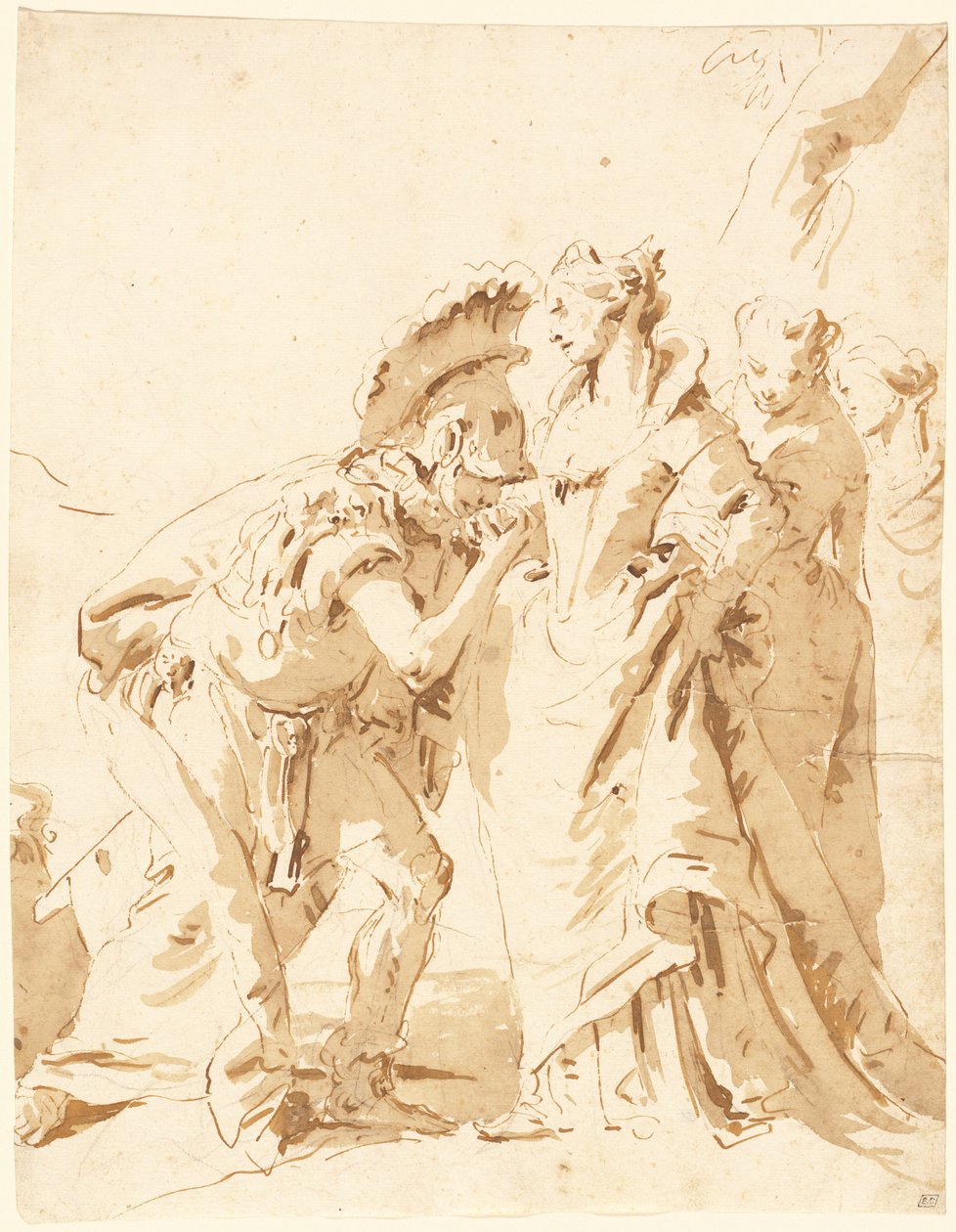 El encuentro de Antonio y Cleopatra de Giovanni Battista Tiepolo