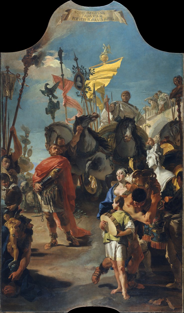El triunfo de Mario de Giovanni Battista Tiepolo